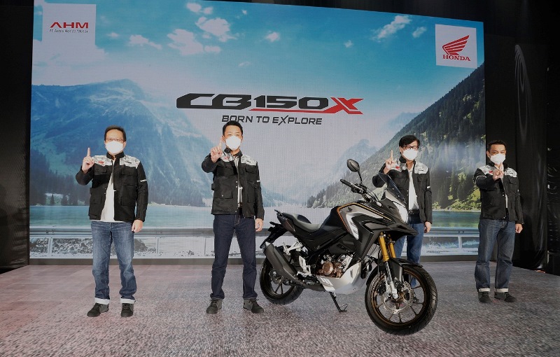 AHM Luncurkan Honda New CB150X, Motor Sport Adventure Touring