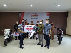 AHM donasikan ratusan motor