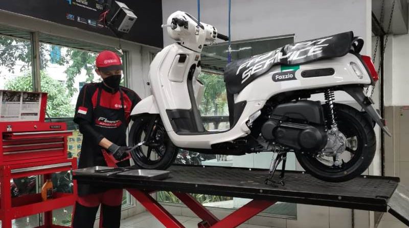 biaya servis Yamaha Fazzio