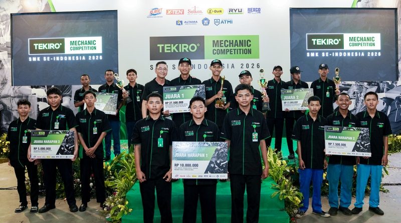 SMK Negeri 4 Jakarta Juara 1 Tekiro Mechanic Competition 2026