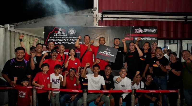 W124 MBCI Tampil Solid di Putaran 1 MB Club INA President Kart Championship 2026, Raih Best Supporter Club