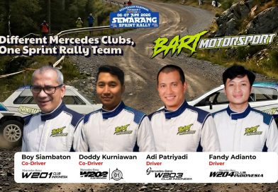 BART Motorsport Satukan Member Club Mercedes, Siap Guncang Kejurnas Sprint Rally 2026