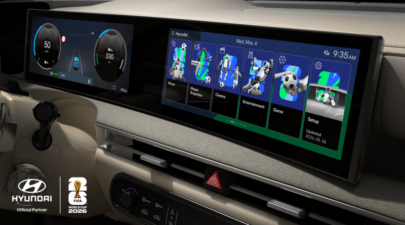Hyundai Lengkapi Layar Head Unit dan Cluster Eksklusif dengan Tema Piala Dunia 2026