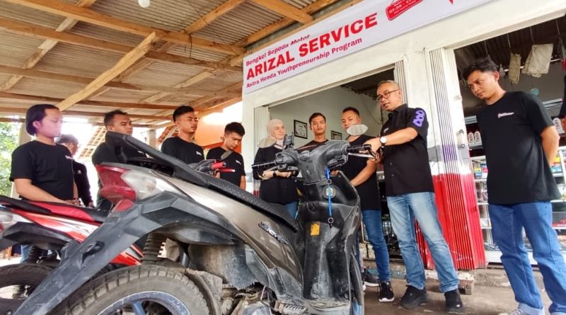 Terus Bertumbuh, Bengkel Motor Binaan Yayasan AHM Jadi Penopang Ekonomi Daerah