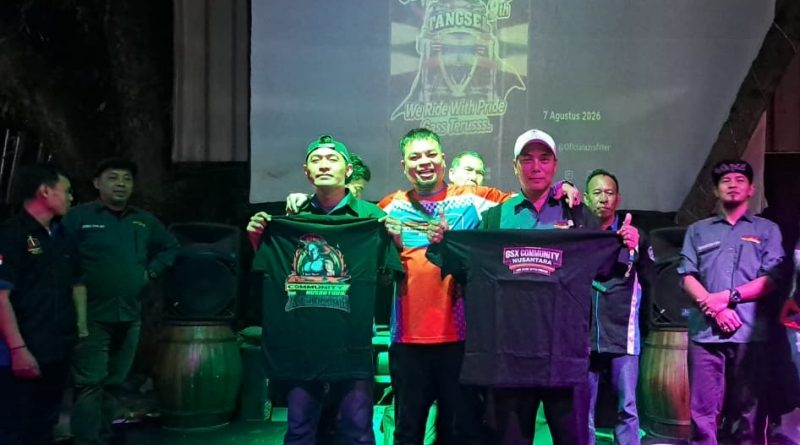 Anniversary ke-9 GCN Chapter Tangsel, 300 Bikers Perkuat Solidaritas dan Kebersamaan