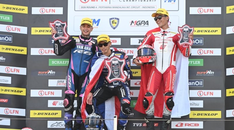 Herjun AF Persembahkan Podium untuk AHRT di ARRC Mandalika 2026