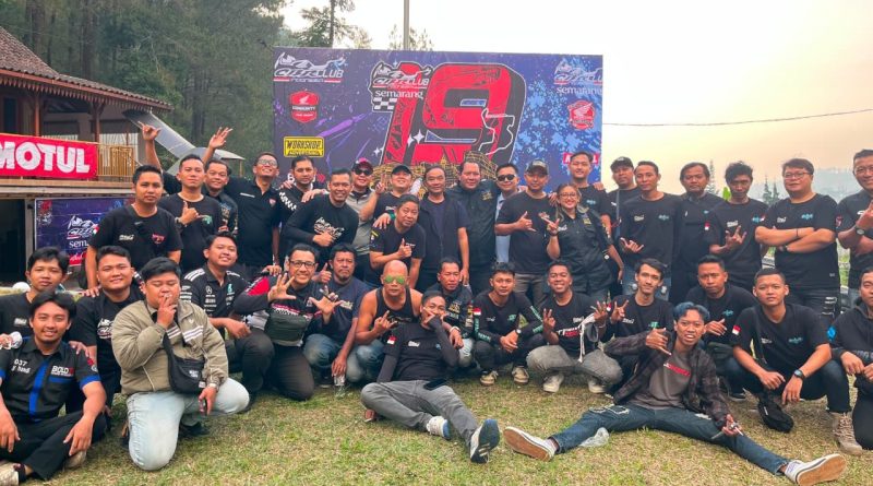 Anniversary ke-19 CCI Semarang, Pererat Persaudaraan Biker dari 30 Region Indonesia