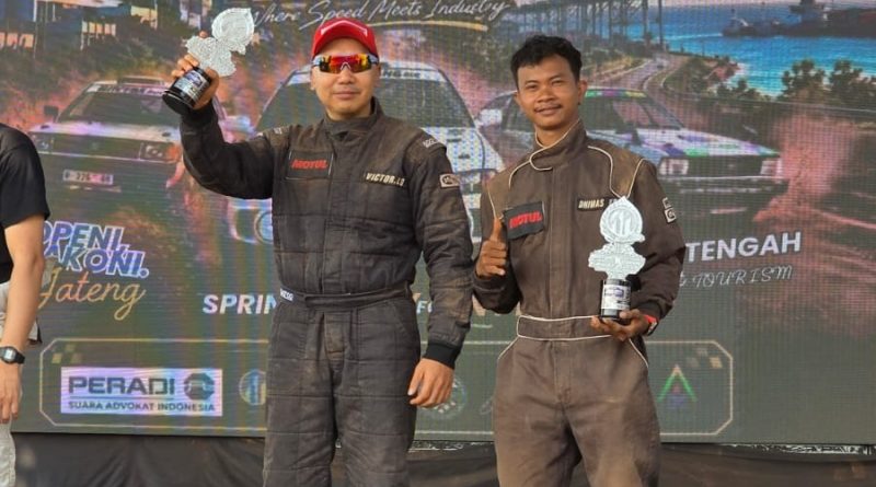 Comeback Penuh Perjuangan, Victor Loreno Raih Podium 3 di Kejurnas Sprint Rally Batang 2026